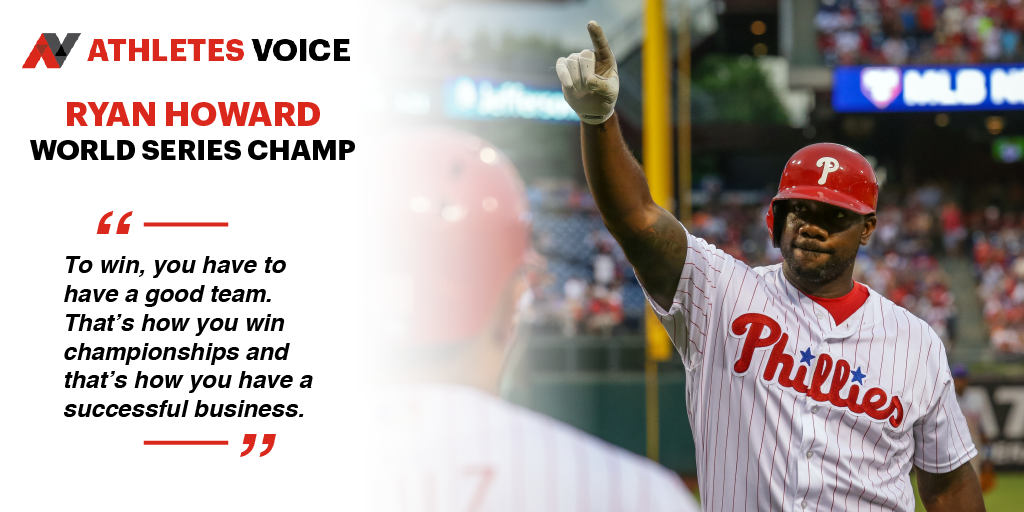 Ryan Howard Hopes to Help Athletes Play Bigger Roles in Venture Capital